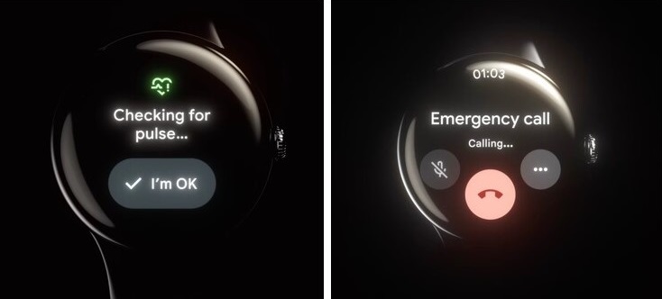 Montre pixel 3 impulsion