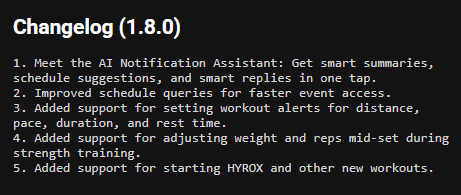 Zepp-Flow-1.8-registro de cambios