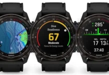 La serie Garmin Descent MK3 riceve una versione di aggiornamento importante 19.34