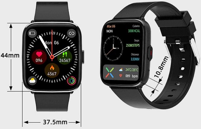 COLMI G12 Pro Smartwatch design