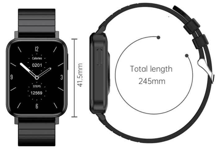 COLMI P17 Smartwatch Design