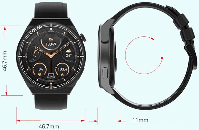 COLMI i11 SmartWatch design