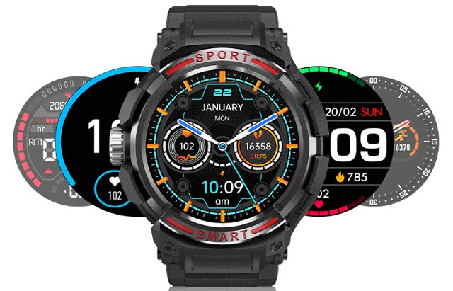 GT100 smartwatch design