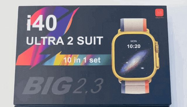 I40 Ultra 2 Suit smartwatch features