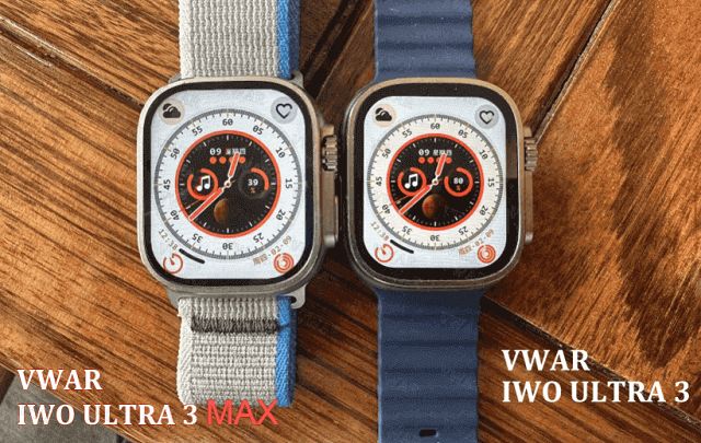 Iwo Ultra 3 Max VS Iwo Ultra 3