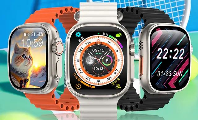 JC02 Ultra 4G smartwatch design