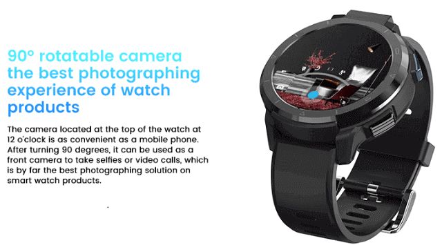 KOSPET OPTUMISE 2 4G SmartWatch Camera