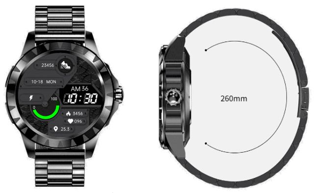 LEMFO LEM Z SmartWatch Design