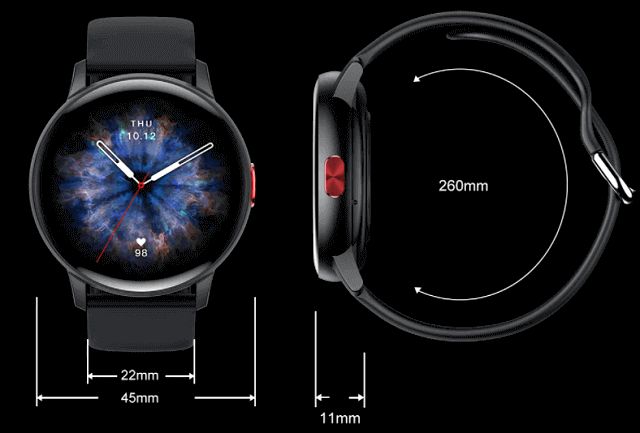 LEMFO LF28 Pro SmartWatch design