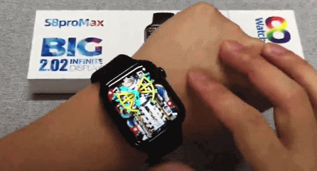 S8 Pro Max SmartWatch design