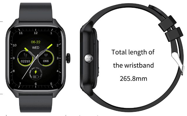 T19 Pro smartwatch design