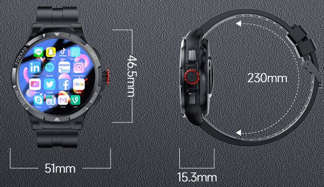 V10 4G SmartWatch design