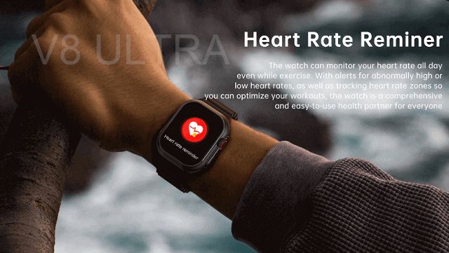 V8 Ultra smartwatch features