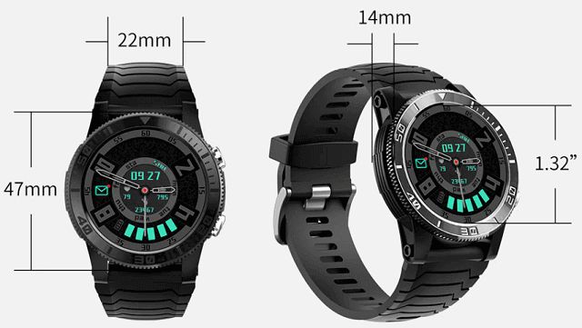 Vwar Stratos X smartwatch design