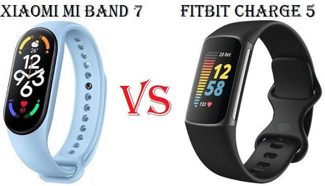 Xiaomi Mi Band 7 VS Fitbit Charge 5