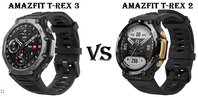 Amazfit T-Rex 3 VS Amazfit T-Rex 2