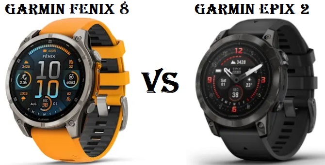 Garmin Fenix 8 (47mm) VS Epix 2 Pro